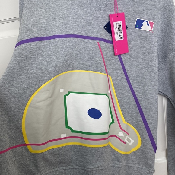 TEREZ X MLB baseball diamond sweater - Picture 3 of 5